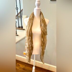 💗Sold💗 Authentic Alexander McQueen Silk Chiffon Skull Scraf